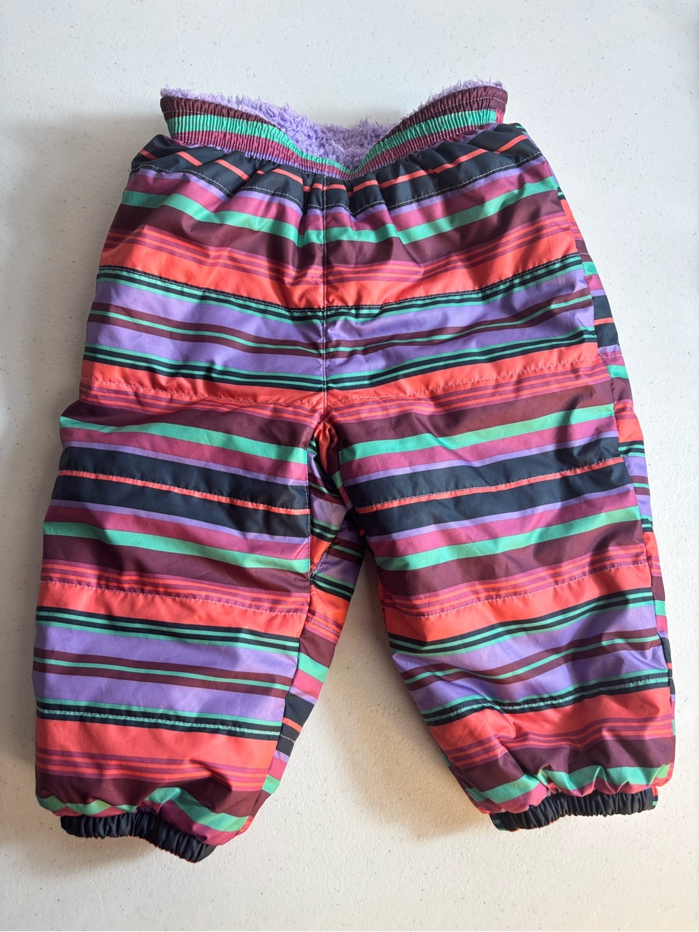 Patagonia Baby Reversible Tribbles Snow Pants size 18 months